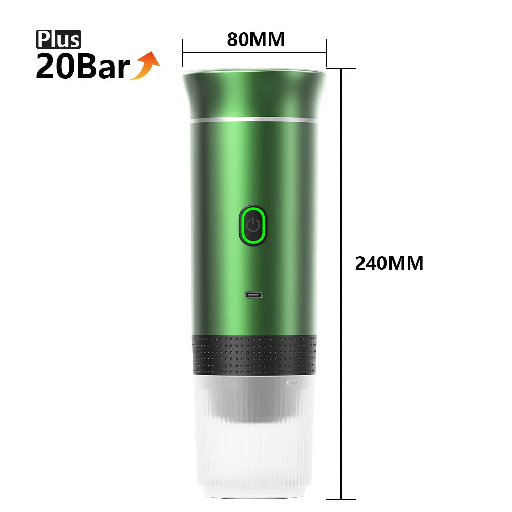 Portable 3-in-1 Espresso Coffee Maker