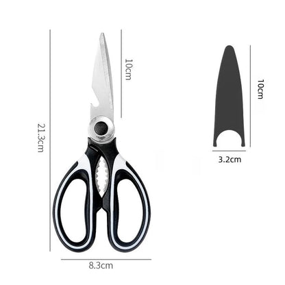 Heavy-Duty Stainless Steel Kitchen Scissors