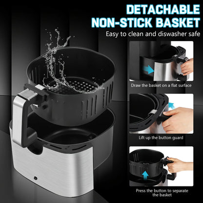 7-Quart 1,500-Watt Digital Air Fryer