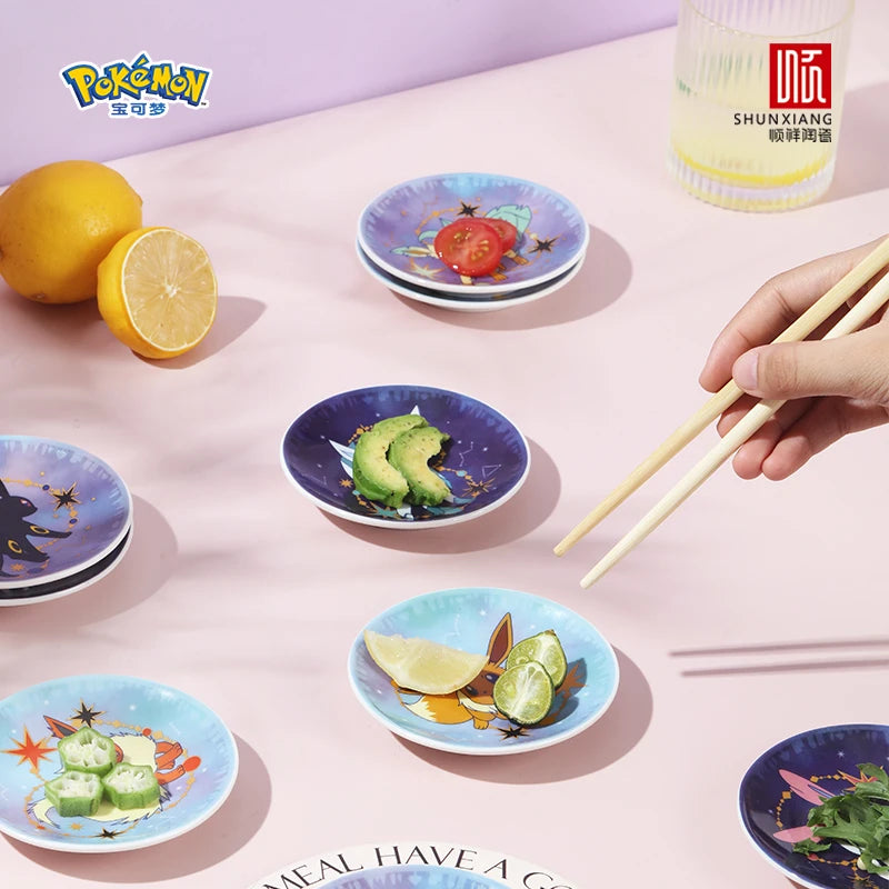 Anime-Inspired 9-Piece Ceramic Dinnerware Set