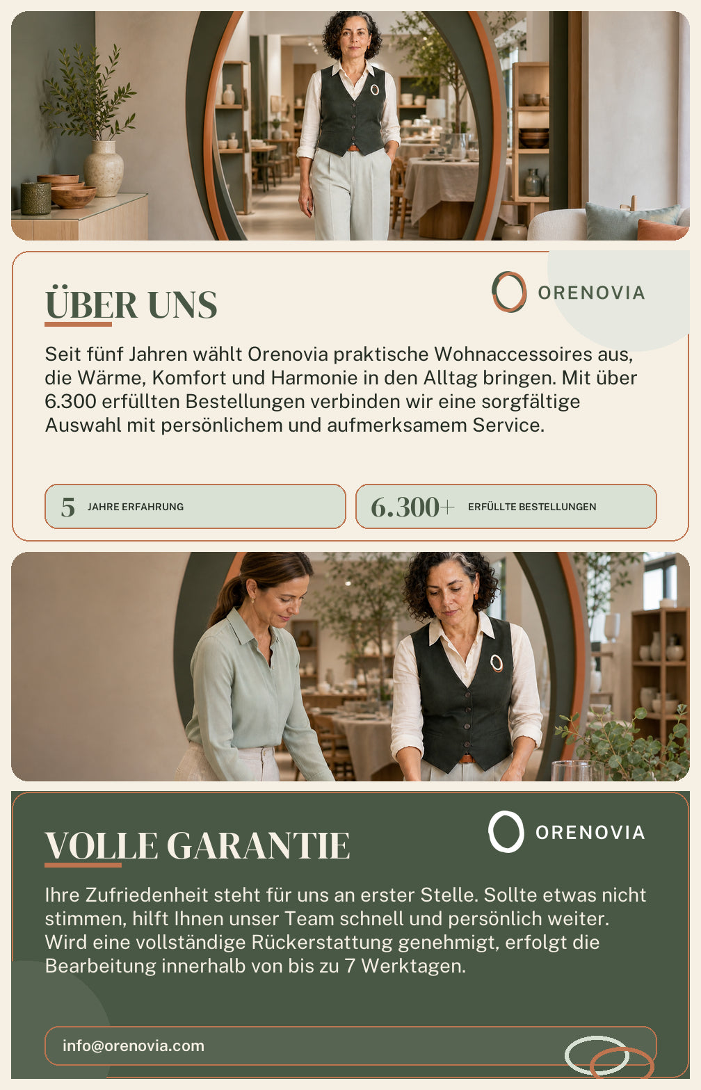 Orenovia institutional banner — DE mobile